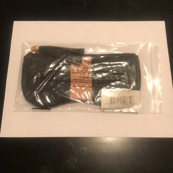 🌟4/$10 Sale🌟 ZiGi MARAiS Black Copper Makeup Beauty Bag Sunglasses Case Tassel - Picture 7 of 12